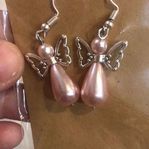 Angel earrings
